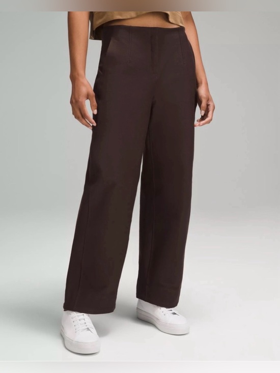 lululemon athletica Pants - lululemon athletica Wide-Leg Pants — Dark Brown